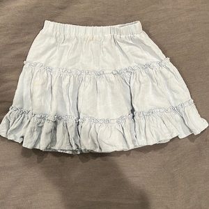 Princess Polly Blue Skirt